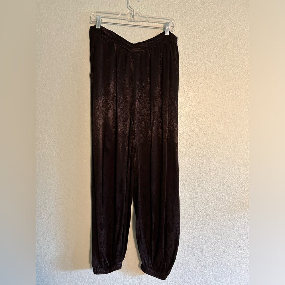 Afrm Black Patterned Balloon Pants - image 3